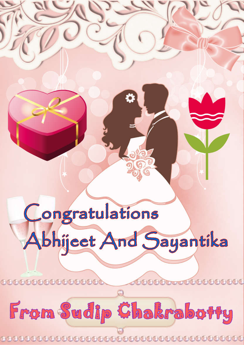 The Happy Couple - card made with Crafty Bob's Card Creator