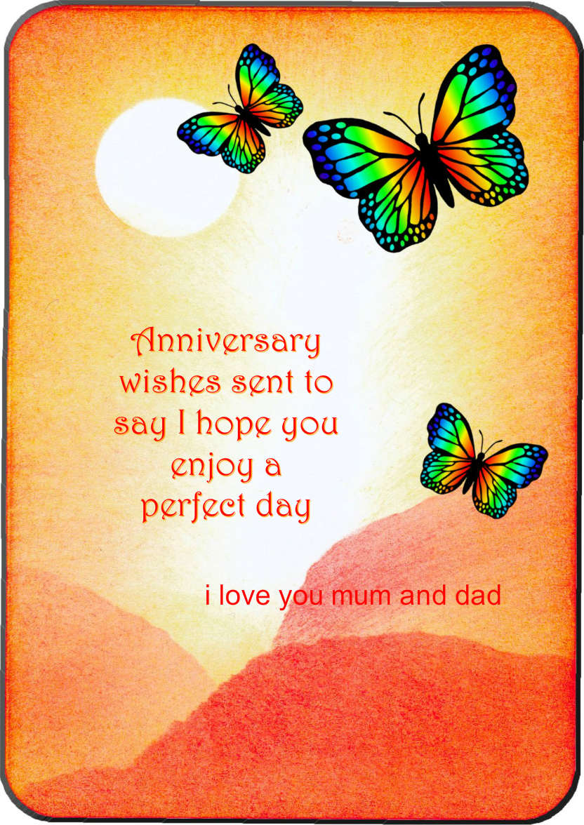 Anniversary Any Occasion Card - card made with Crafty Bob's Card Creator