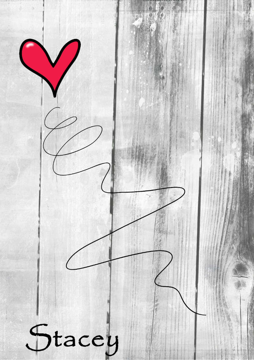 Heart Swirl - card made with Crafty Bob's Card Creator