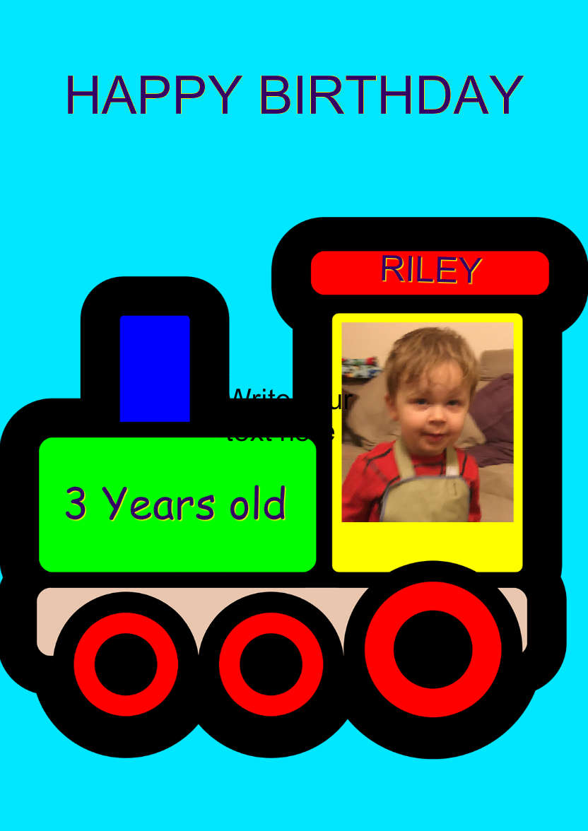 Engine Driver - card made with Crafty Bob's Card Creator