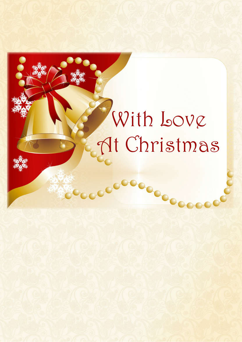Jingle Bells Christmas Card - card made with Crafty Bob's Card Creator