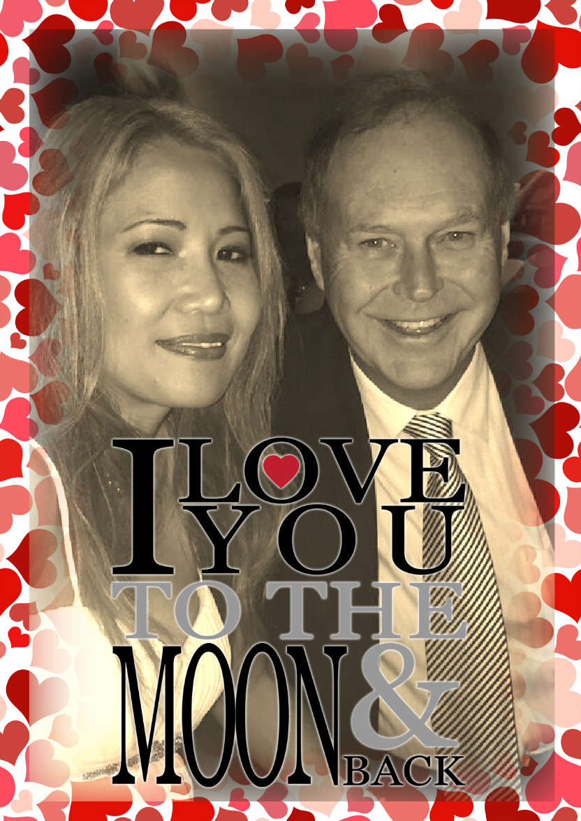 To the Moon & Back Anniversary/valentines - card made with Crafty Bob's Card Creator