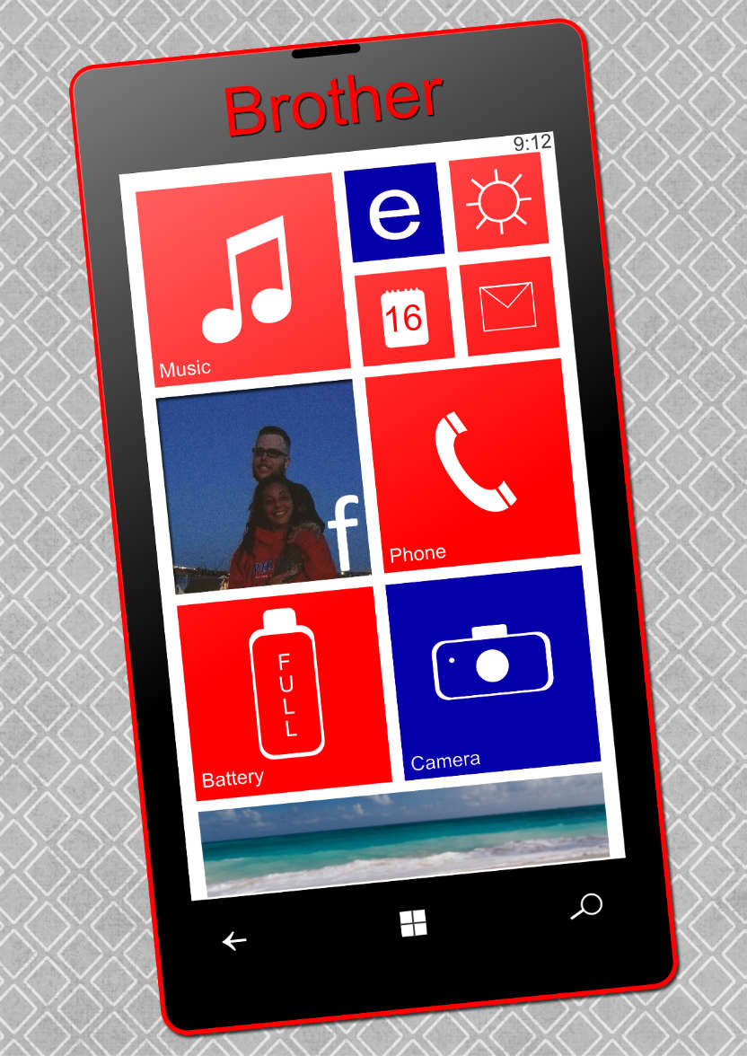 Smart Phone Card Male - card made with Crafty Bob's Card Creator