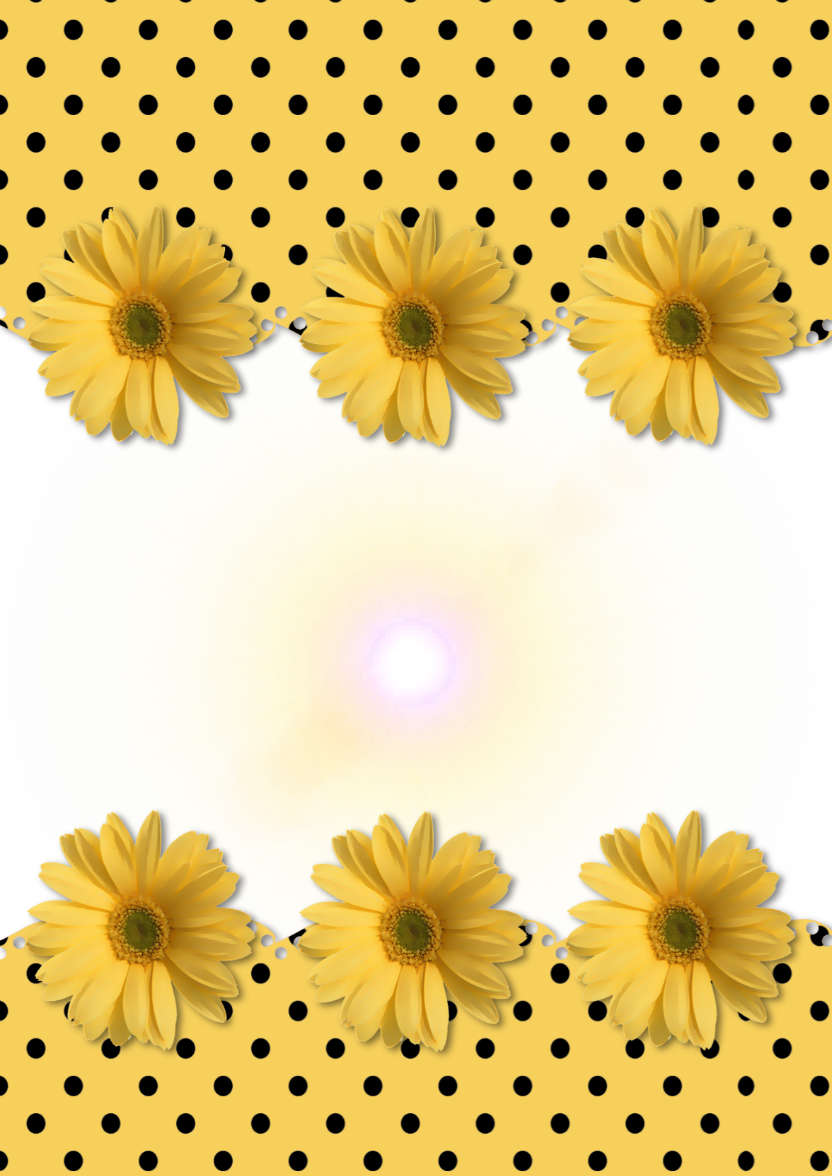 Dazzling in Yellow - card made with Crafty Bob's Card Creator