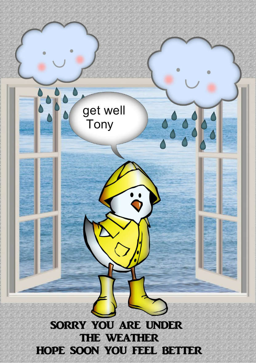 Under the Weather - card made with Crafty Bob's Card Creator