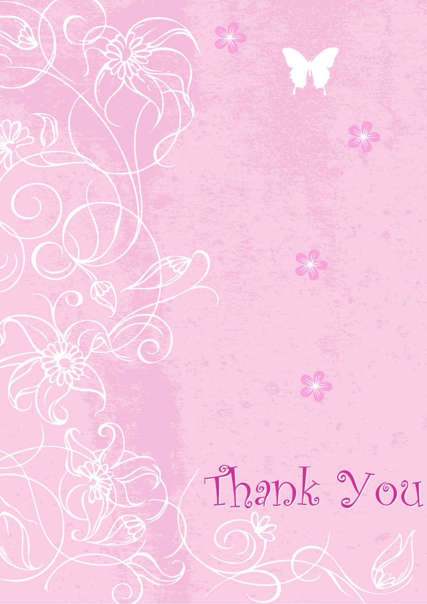 Pink Butterfly Background - card made with Crafty Bob's Card Creator