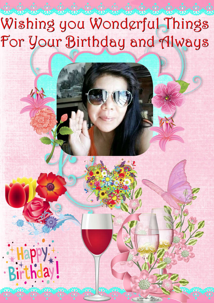 Cheers to You - card made with Crafty Bob's Card Creator