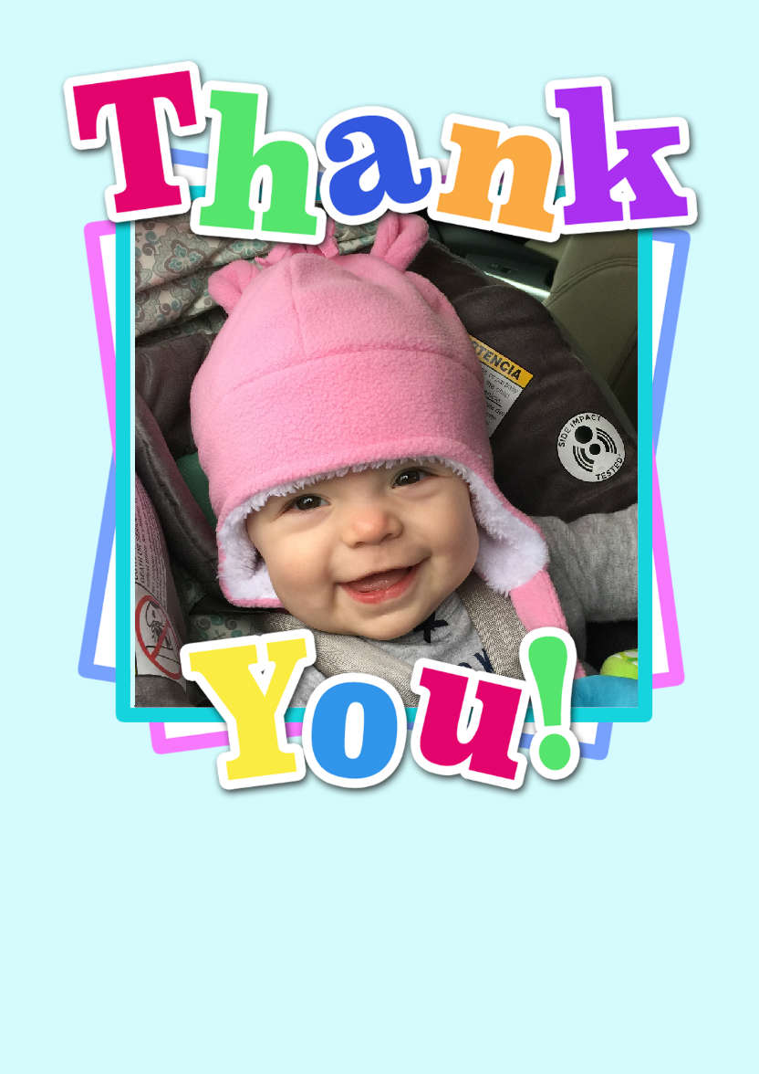 Thank You Aperture Card Front - card made with Crafty Bob's Card Creator