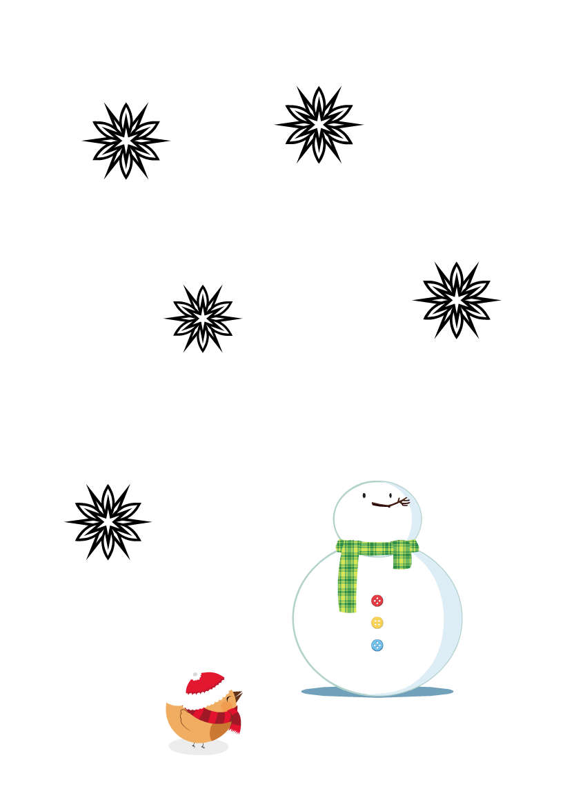 White Plain Background - card made with Crafty Bob's Card Creator