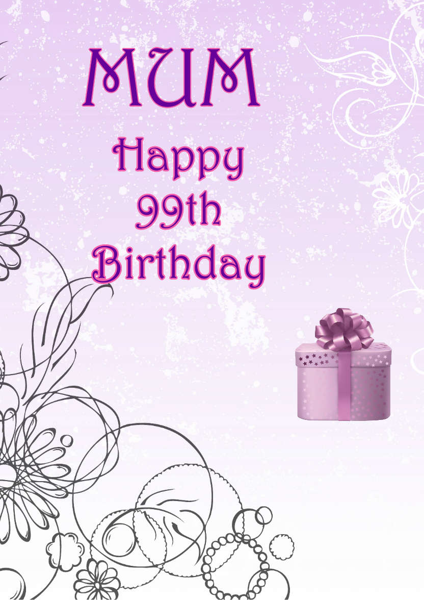 Purple Flourish Background - card made with Crafty Bob's Card Creator