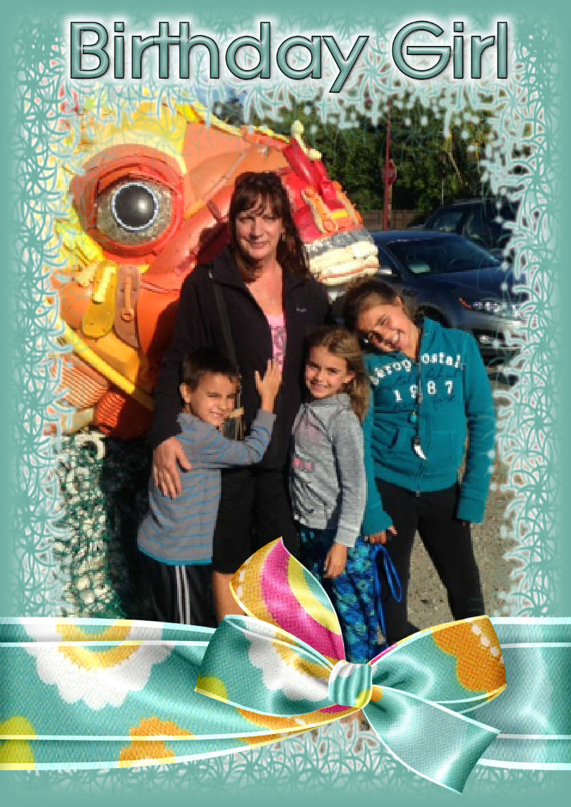 Birthday Time - card made with Crafty Bob's Card Creator