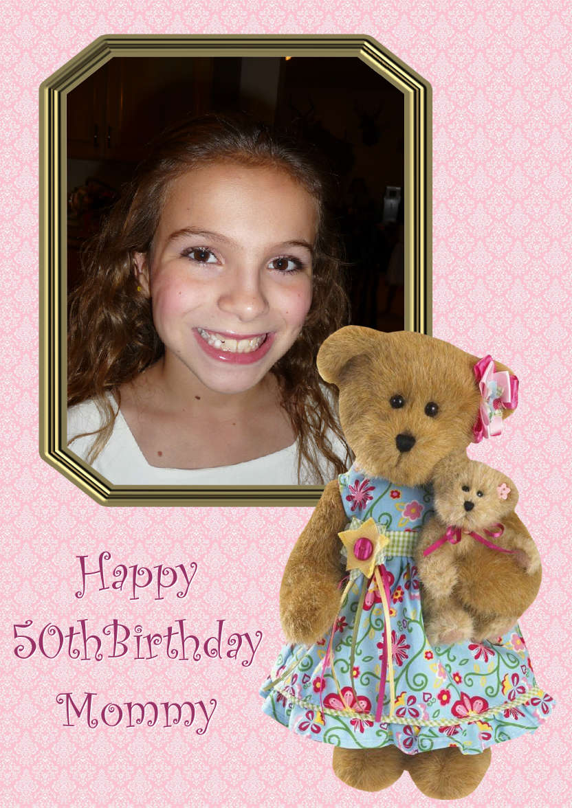 Teddy Aperture Card - card made with Crafty Bob's Card Creator