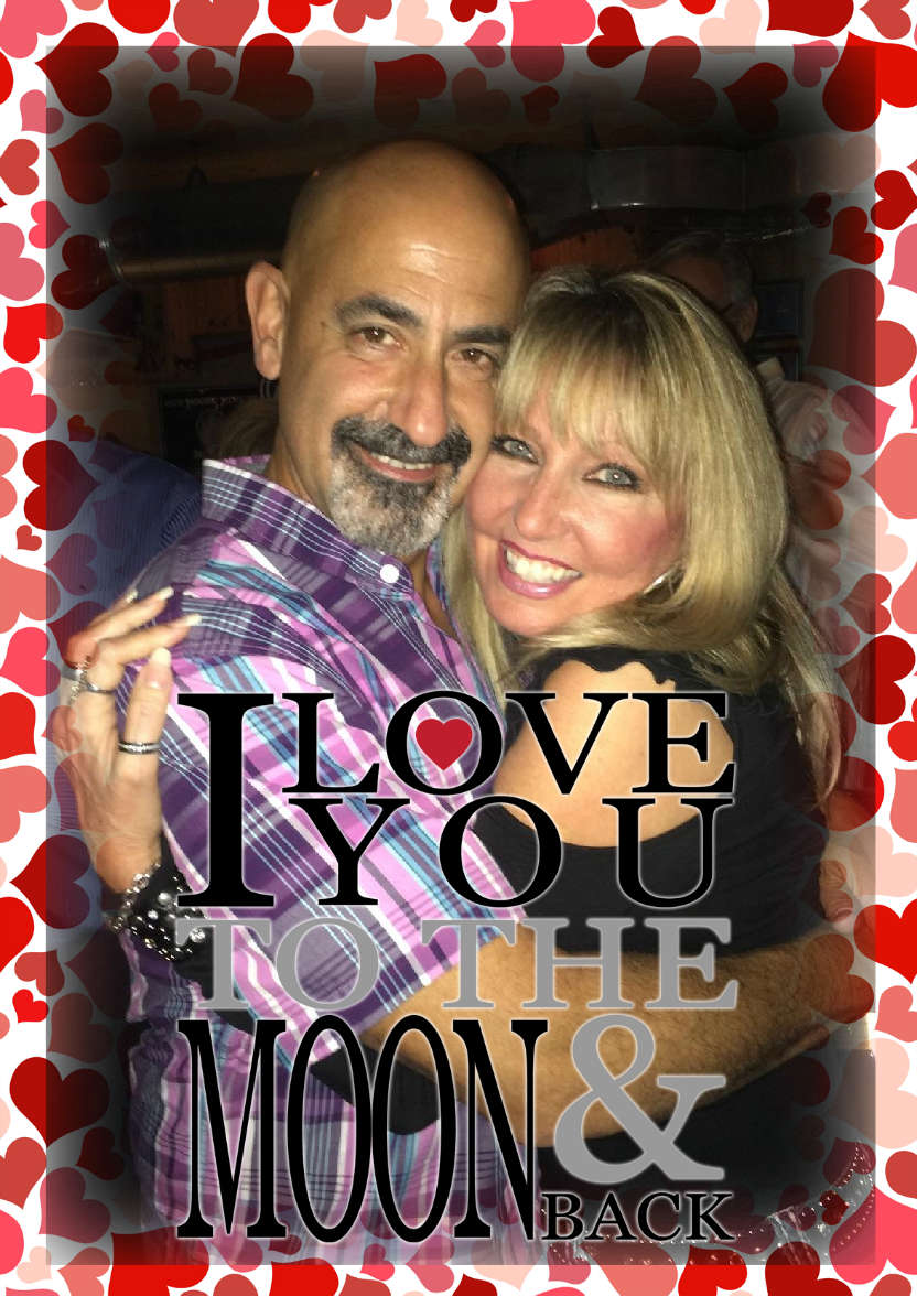 To the Moon & Back Anniversary/valentines - card made with Crafty Bob's Card Creator