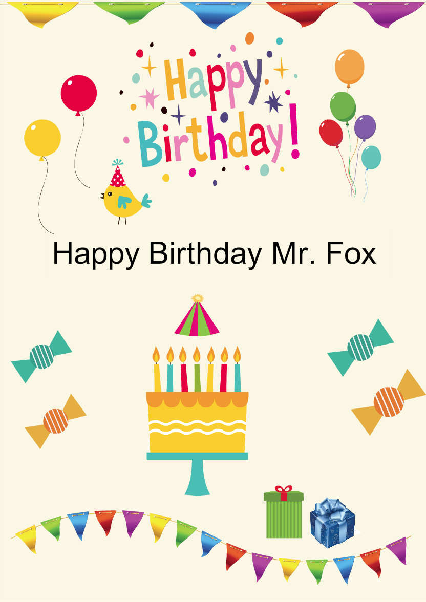Cream Plain Background - card made with Crafty Bob's Card Creator