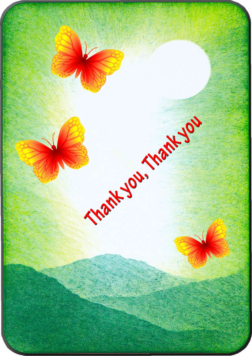 Thank You for a Friend - card made with Crafty Bob's Card Creator