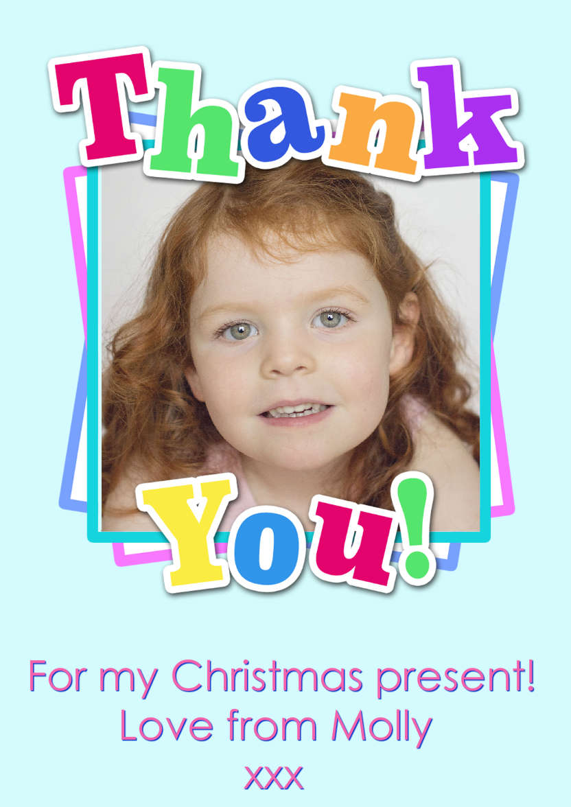 Thank You Aperture Card Front - card made with Crafty Bob's Card Creator
