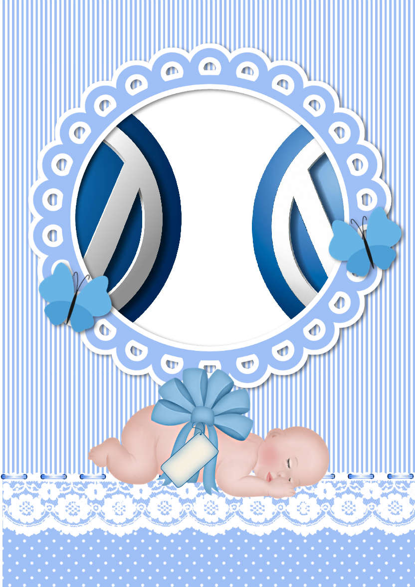 Cute Baby Boy - card made with Crafty Bob's Card Creator