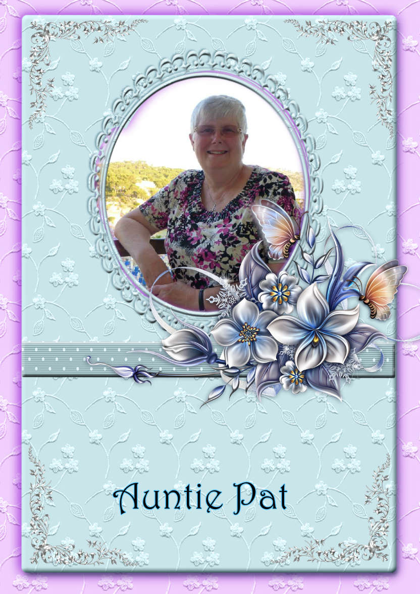 Lacy and Floral Design for Many Occasions #5 - card made with Crafty Bob's Card Creator