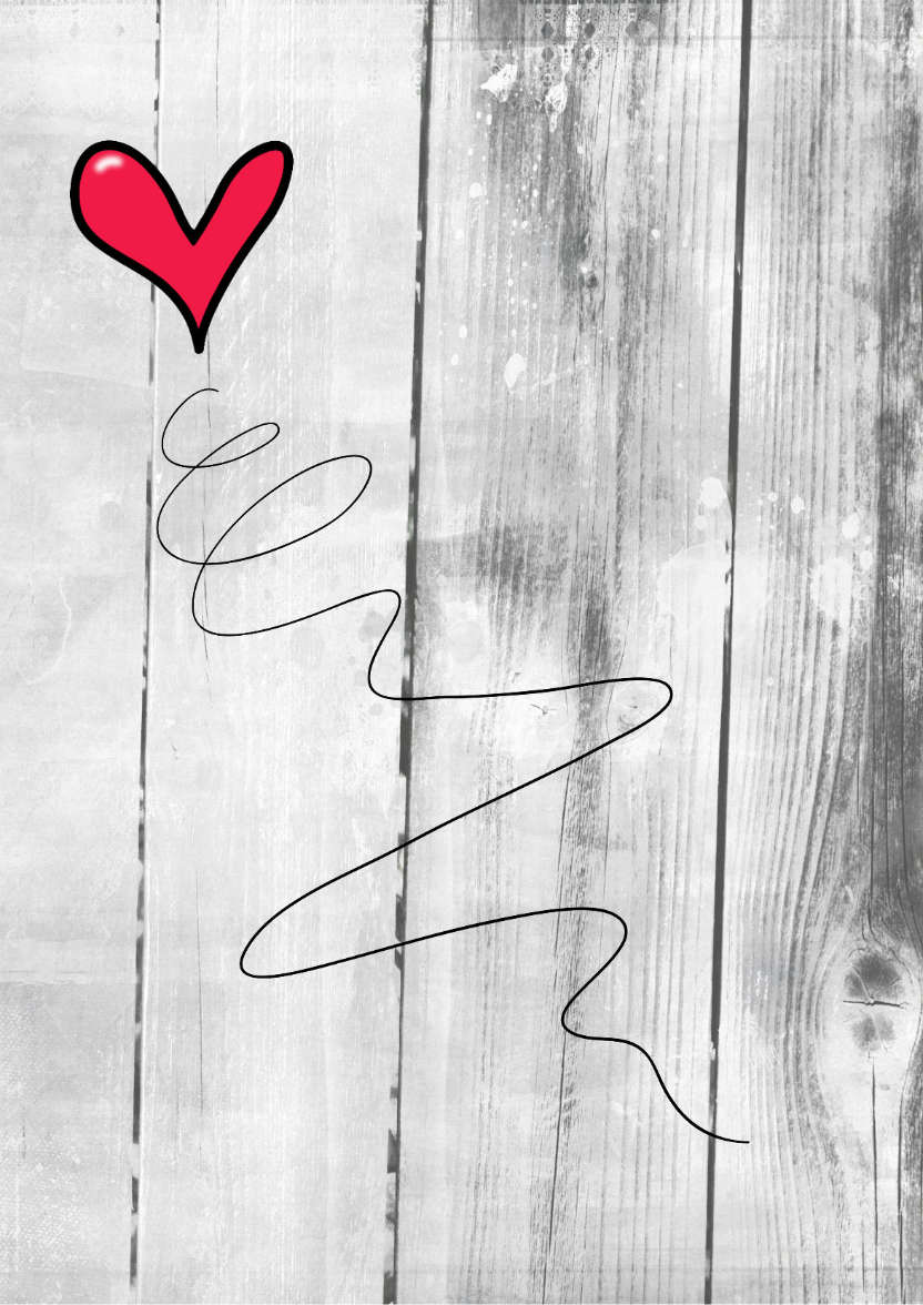 Heart Swirl - card made with Crafty Bob's Card Creator