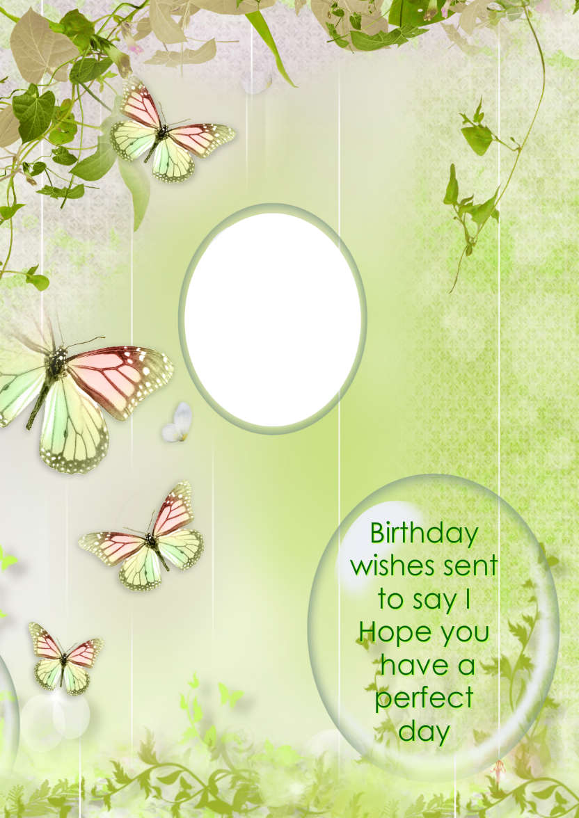 Butterfly Greeting Card - card made with Crafty Bob's Card Creator