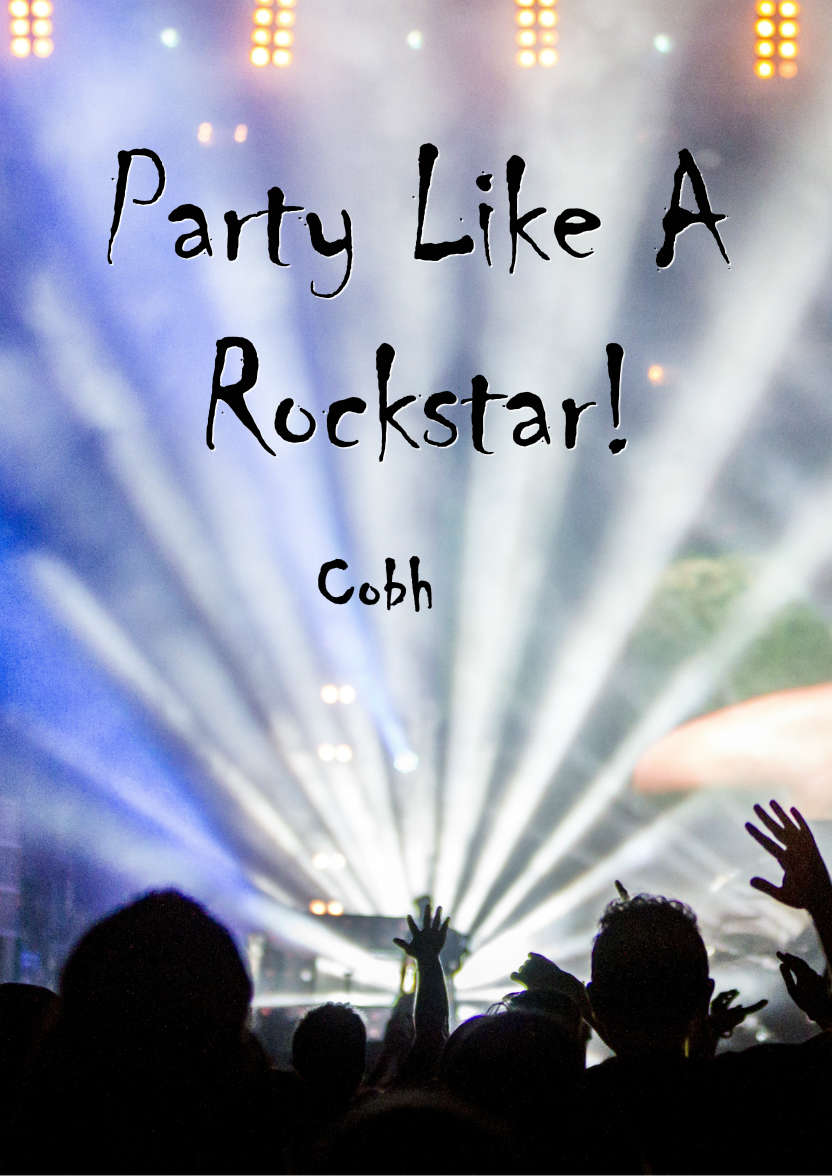 Rock Star Concert Card - card made with Crafty Bob's Card Creator
