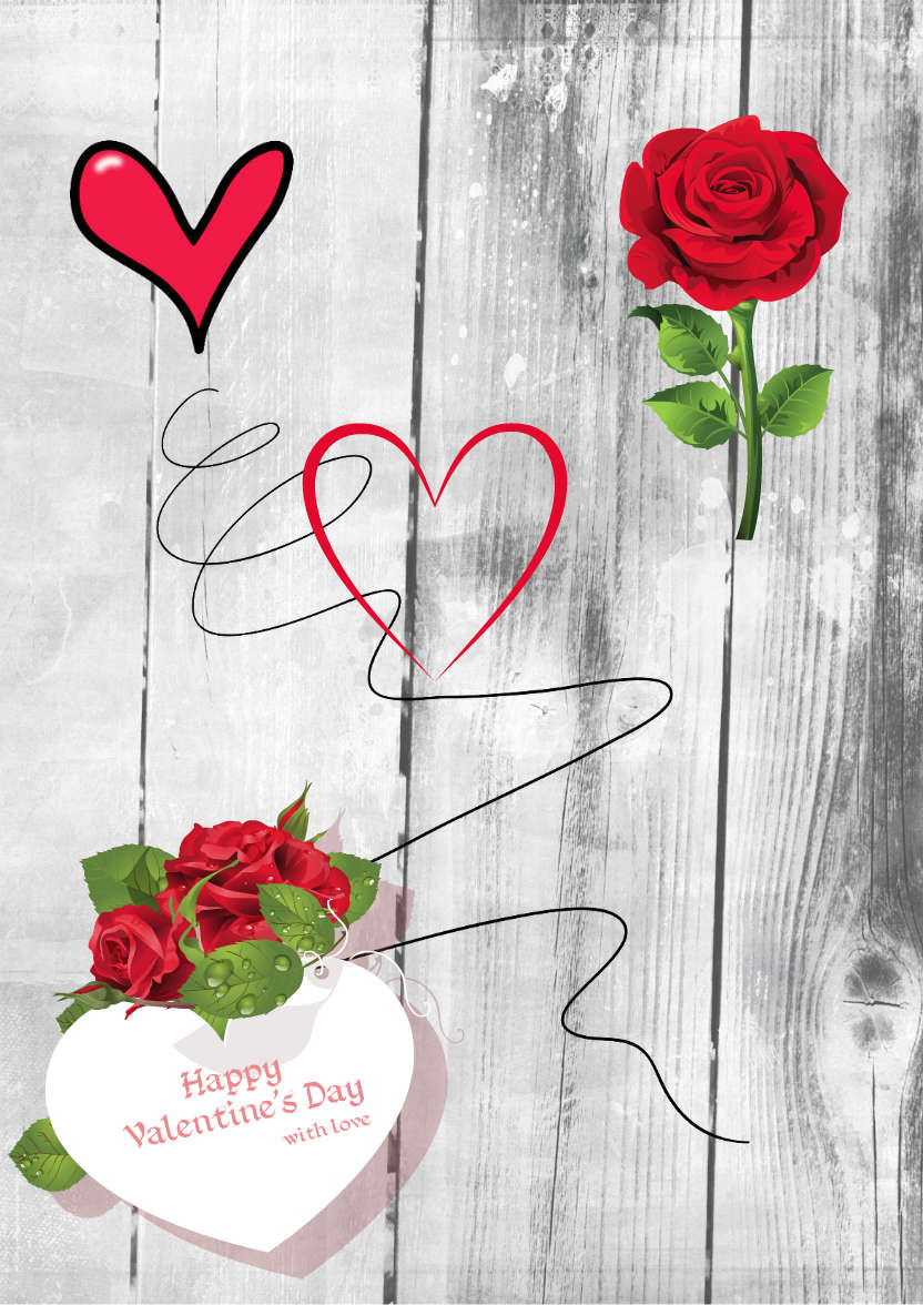 Heart Swirl - card made with Crafty Bob's Card Creator
