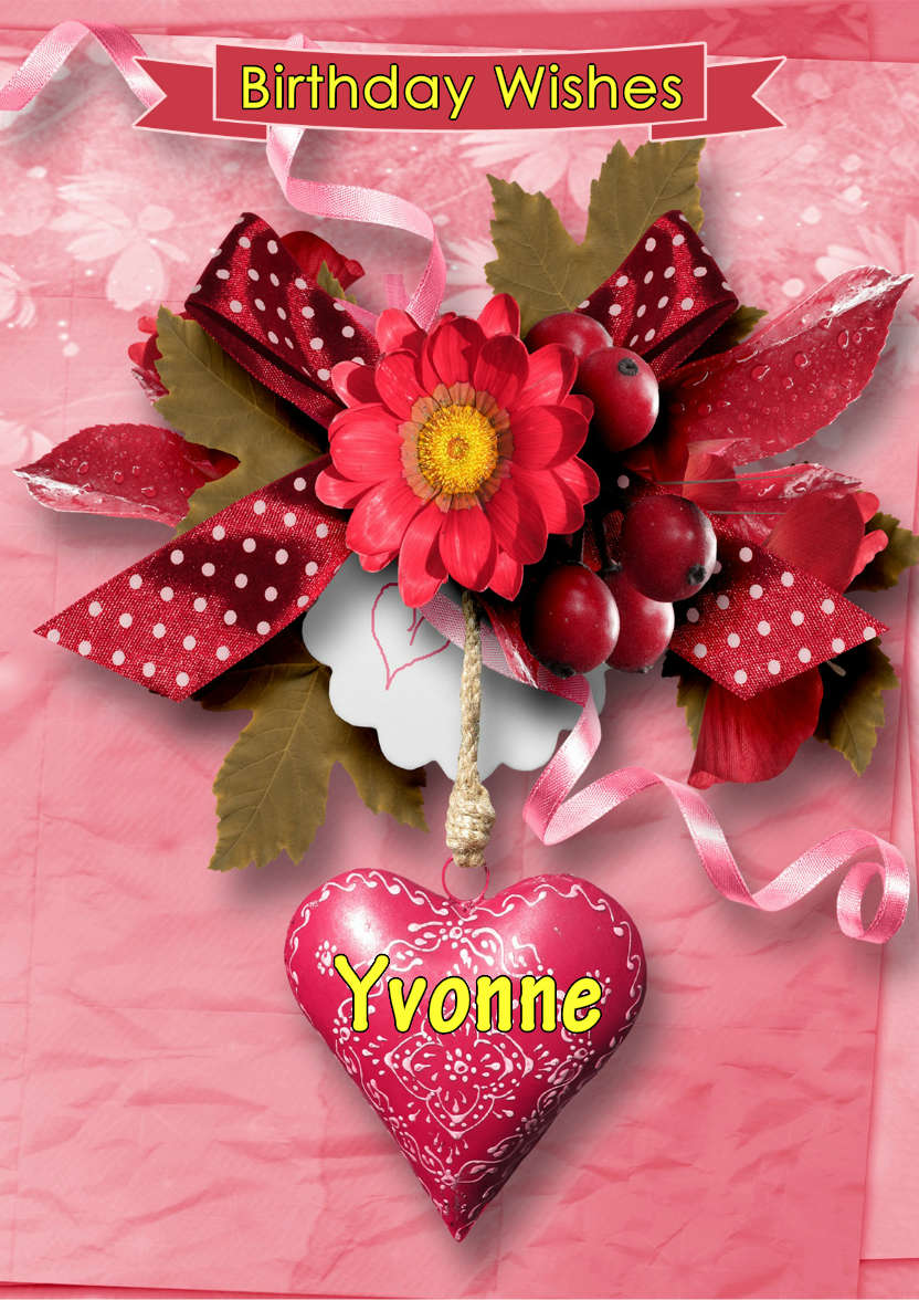Floral Heart Cluster - card made with Crafty Bob's Card Creator