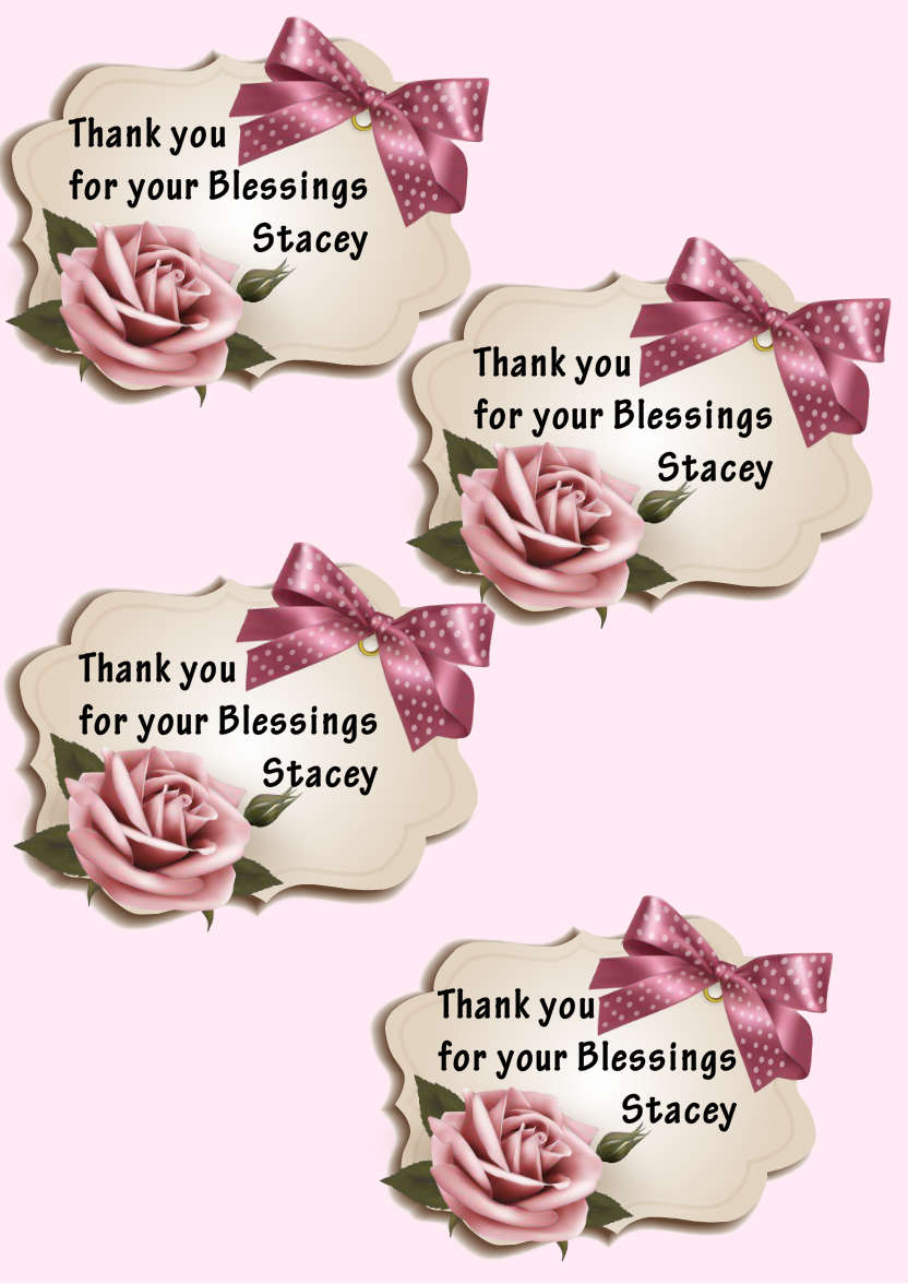 Light Pink Plain Background - card made with Crafty Bob's Card Creator