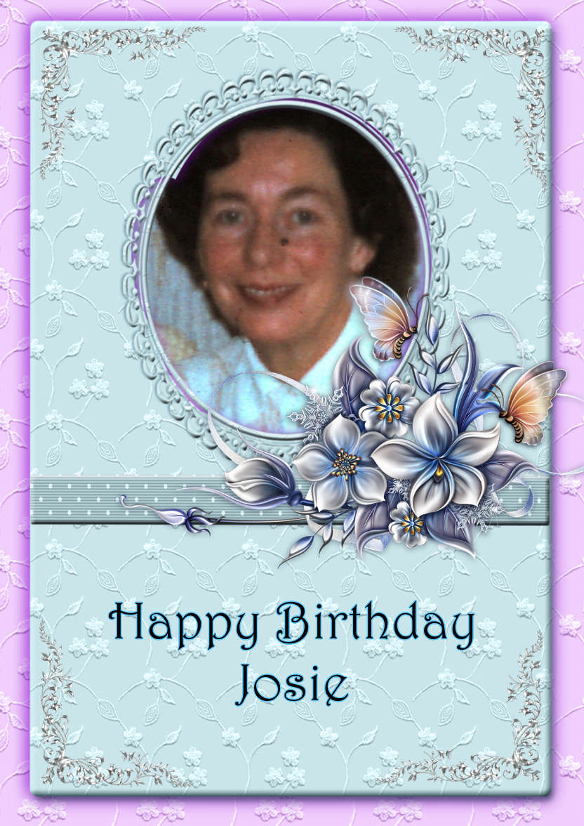 Lacy and Floral Design for Many Occasions #5 - card made with Crafty Bob's Card Creator