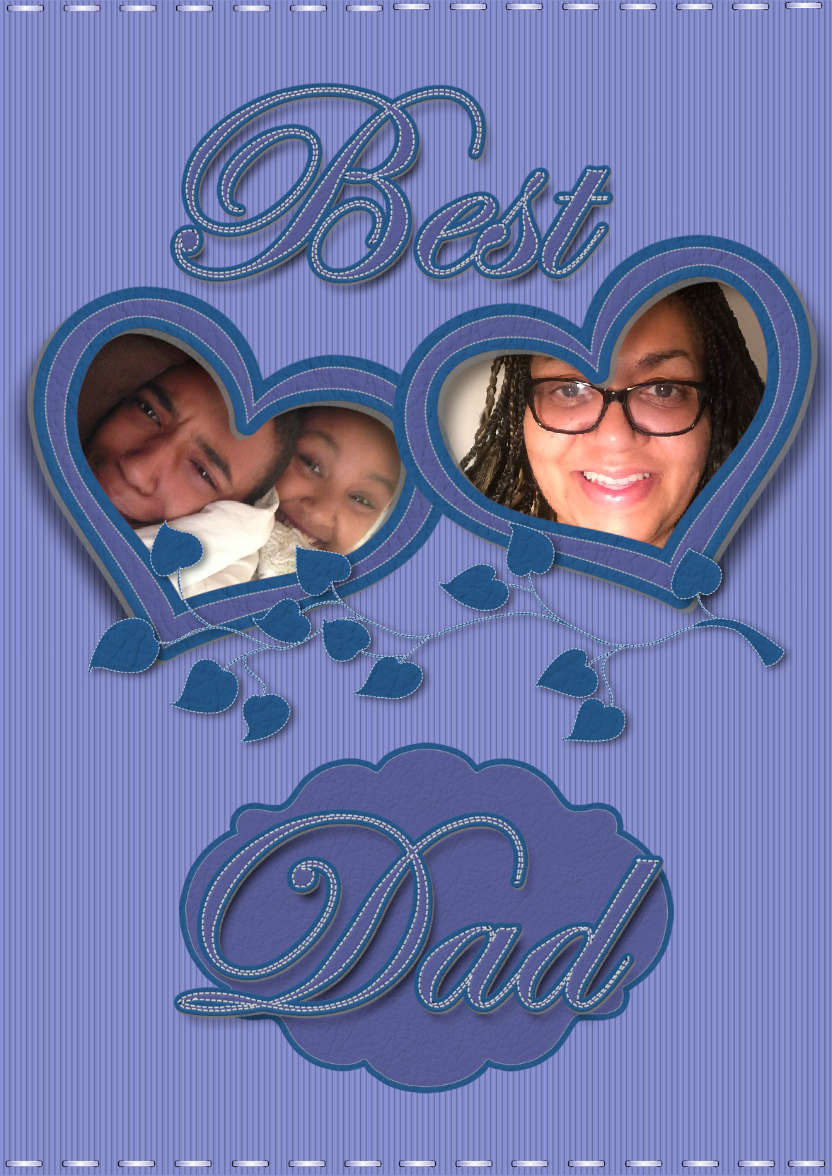 Birthday Dad - card made with Crafty Bob's Card Creator