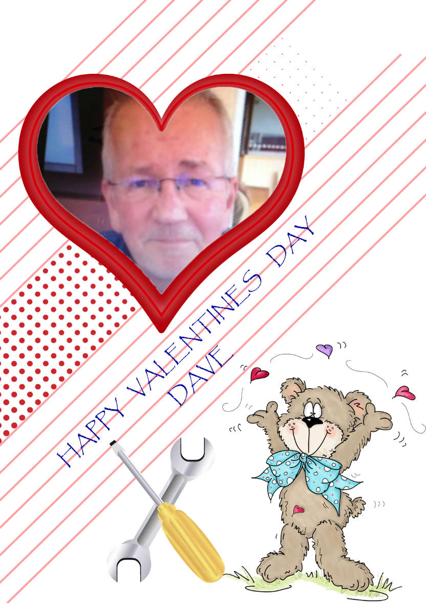 Bear Heart Aperture Card Front - card made with Crafty Bob's Card Creator