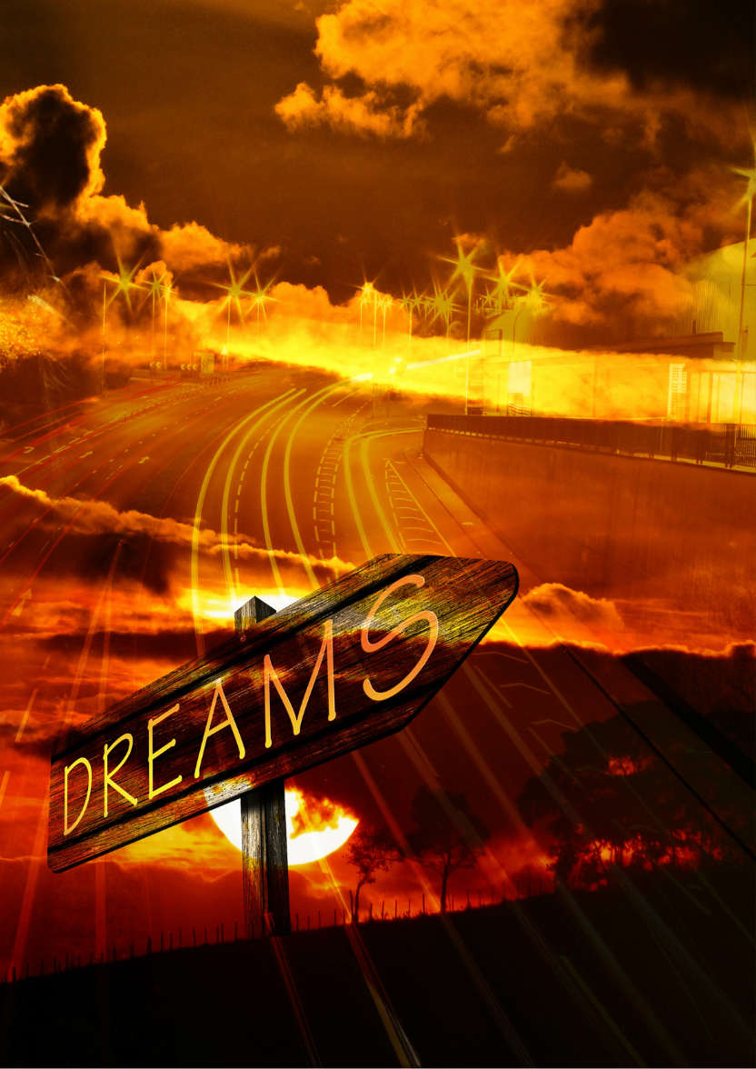 Dreams - card made with Crafty Bob's Card Creator