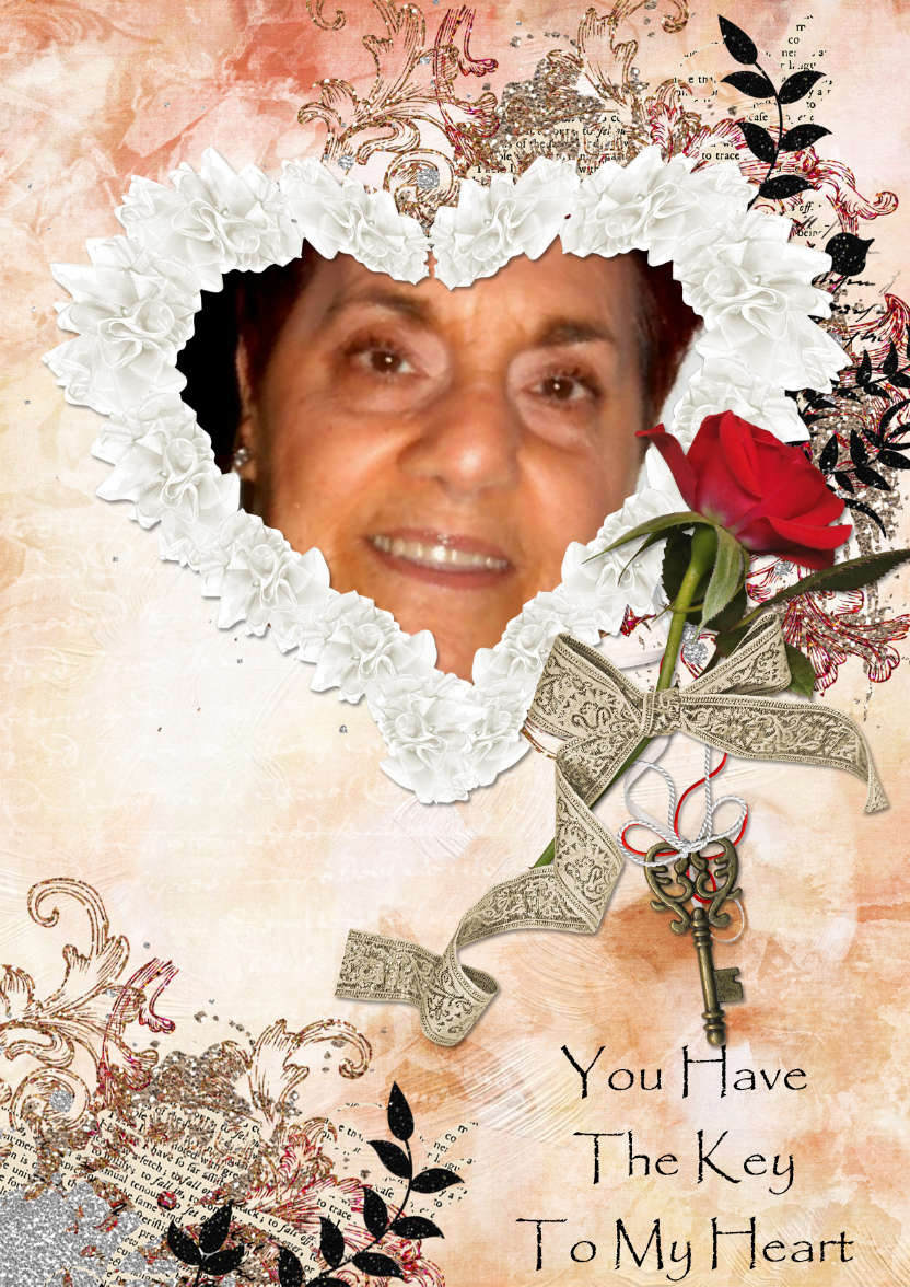 Key to My Heart Aperture Card - card made with Crafty Bob's Card Creator