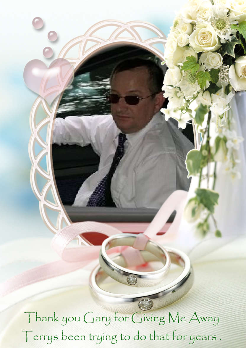 Wedding Day/anniversary Aperture Card - card made with Crafty Bob's Card Creator
