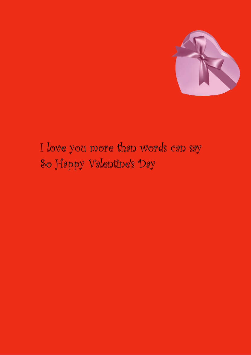 Red Plain Background - card made with Crafty Bob's Card Creator