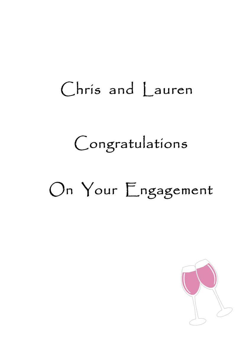 White Plain Background - card made with Crafty Bob's Card Creator