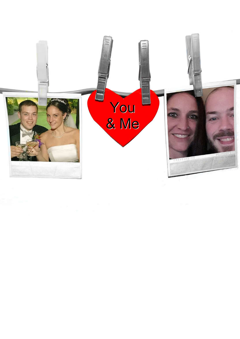 Anniversary Snapshots - card made with Crafty Bob's Card Creator