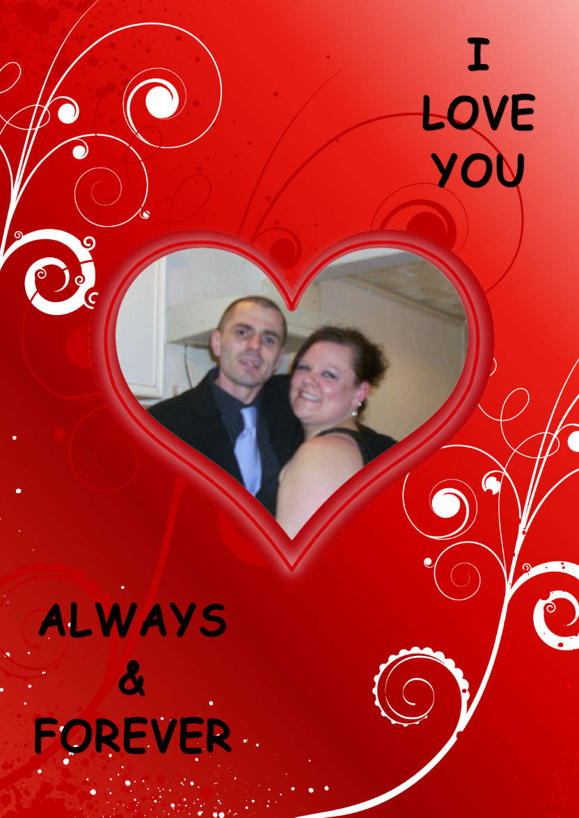 Heart and Flourishes Aperture Card Front - card made with Crafty Bob's Card Creator