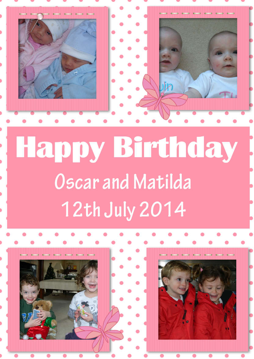 Birthday Picture Fun - card made with Crafty Bob's Card Creator