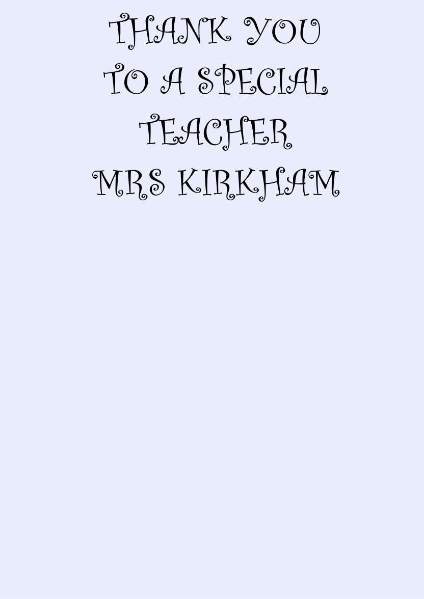 Light Blue Plain Background - card made with Crafty Bob's Card Creator