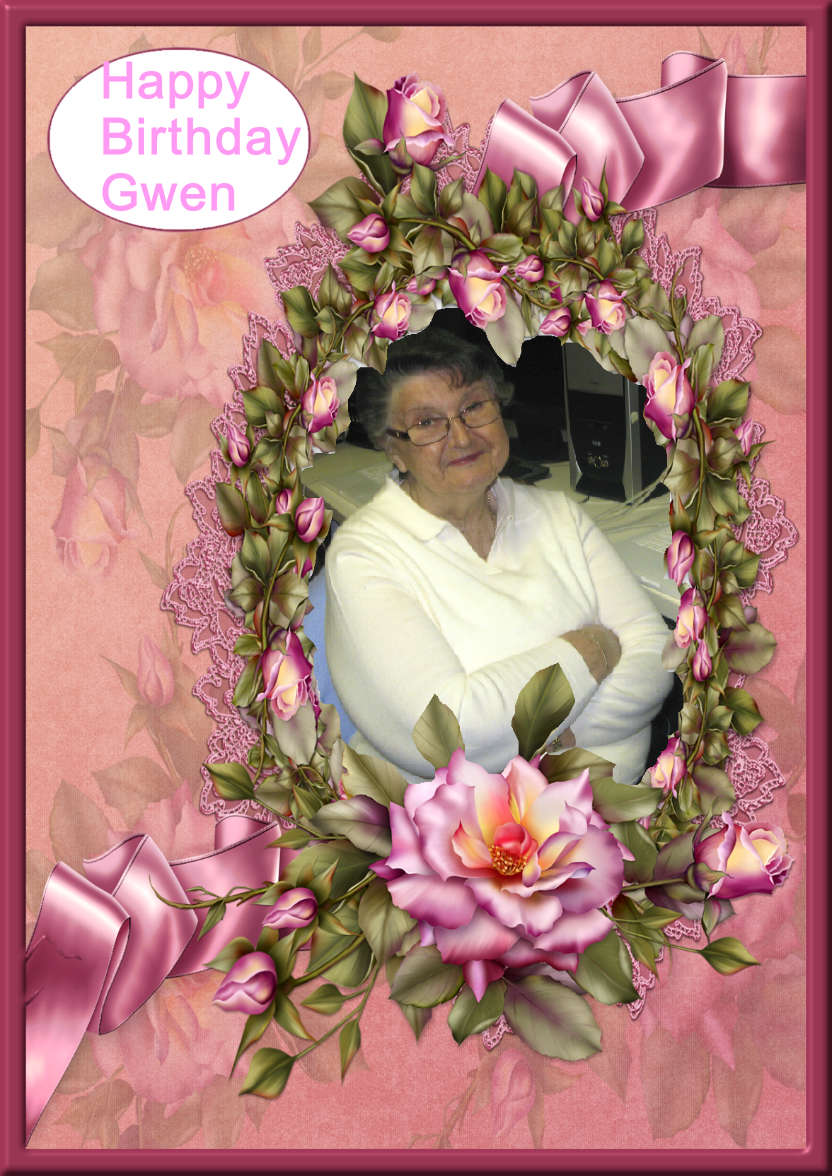 Pink Rose Cup Card - card made with Crafty Bob's Card Creator