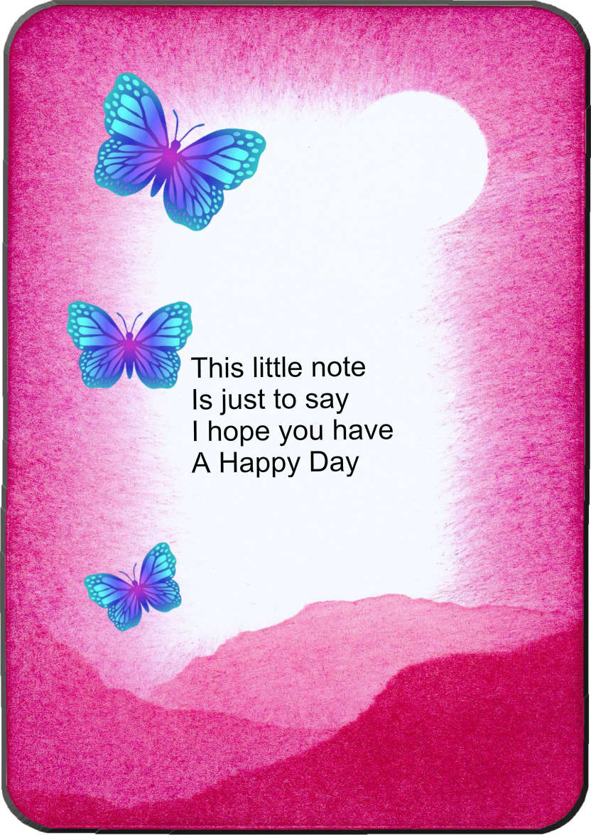Thinking of You Today - card made with Crafty Bob's Card Creator