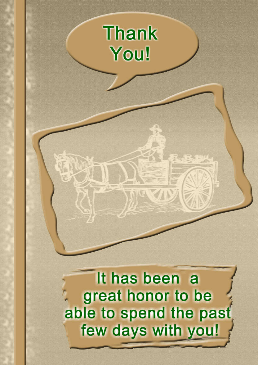 Horse and Carriage Theme - card made with Crafty Bob's Card Creator