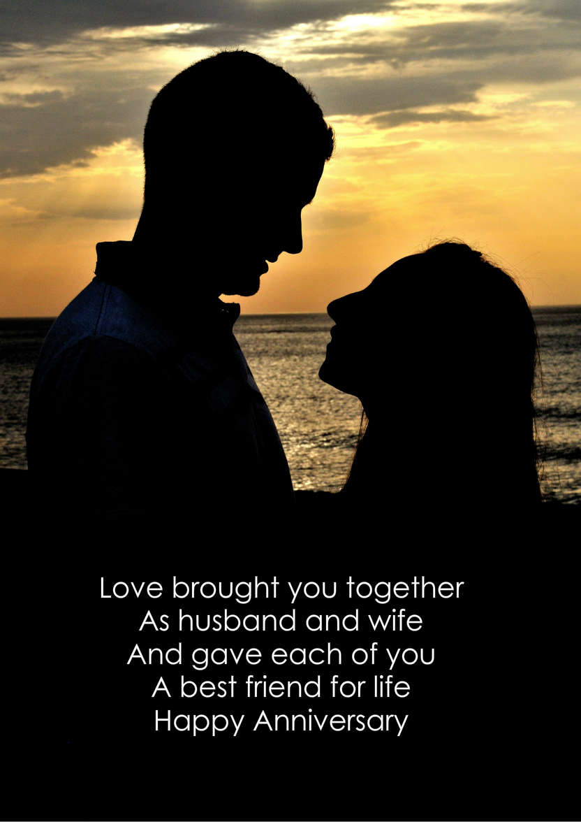 Sunset Couple - card made with Crafty Bob's Card Creator