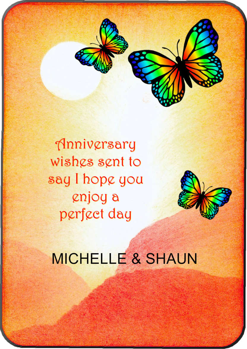 Anniversary Any Occasion Card - card made with Crafty Bob's Card Creator
