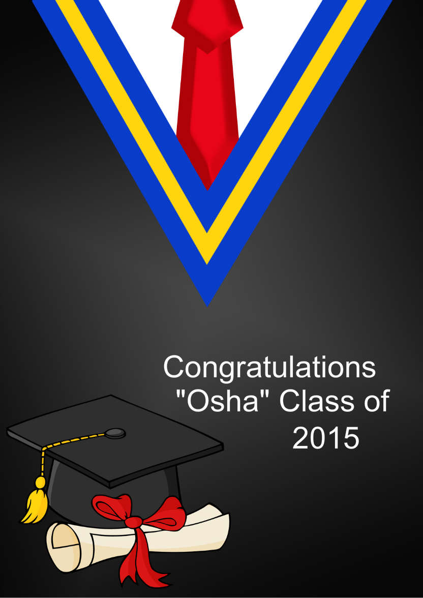 Graduation Card - card made with Crafty Bob's Card Creator