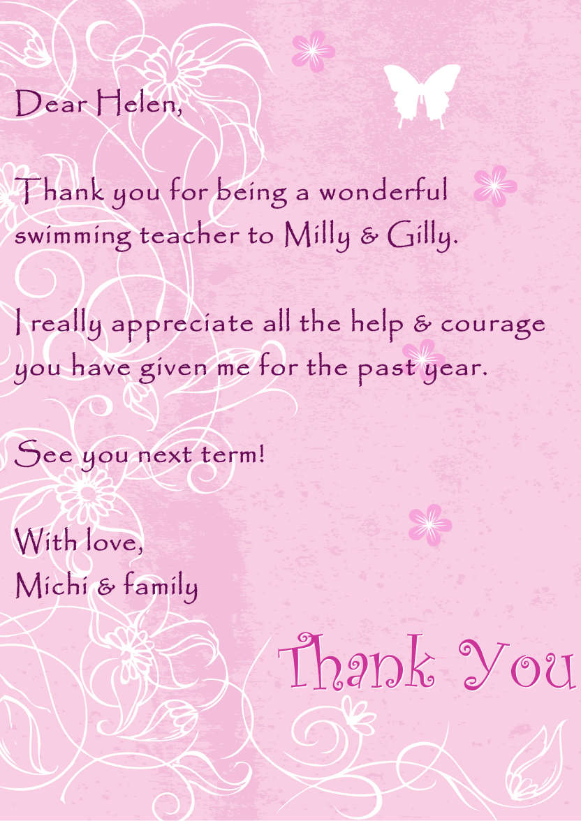 Pink Butterfly Background - card made with Crafty Bob's Card Creator