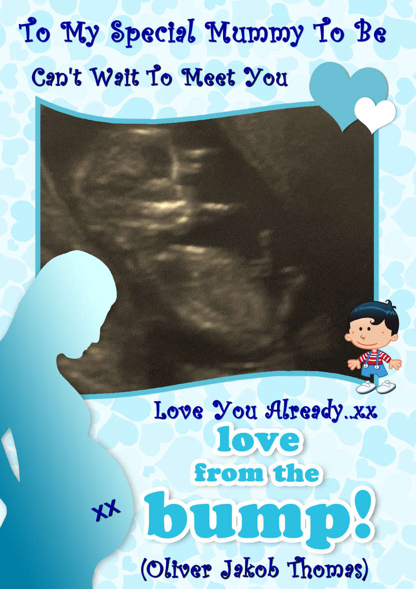 From the Bump! - card made with Crafty Bob's Card Creator