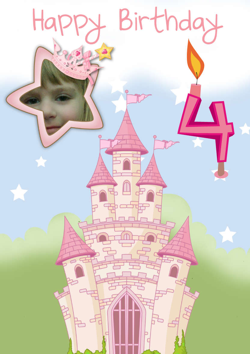Fairy Princess - card made with Crafty Bob's Card Creator