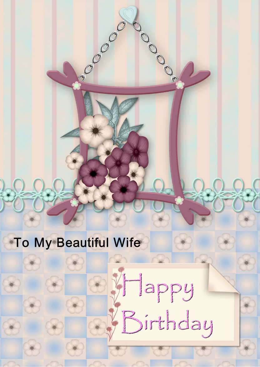 Framed Flowers - card made with Crafty Bob's Card Creator